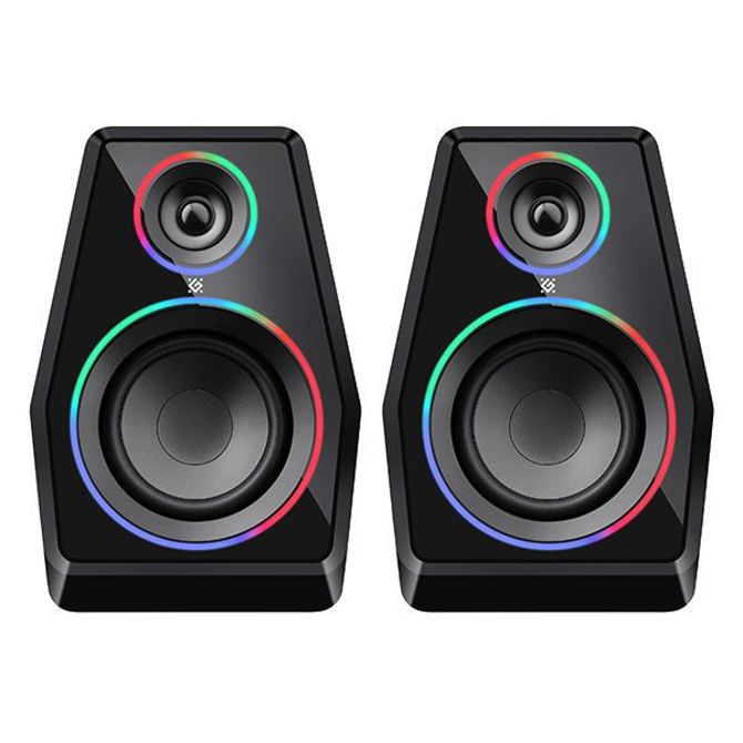 Gaming zvočniki Defender Solar 10 2.0  RGB, USB/AUX/BT 5.3 (65940) 2