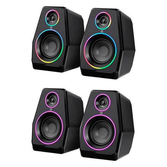 Gaming zvočniki Defender Solar 10 2.0  RGB, USB/AUX/BT 5.3 (65940) 6