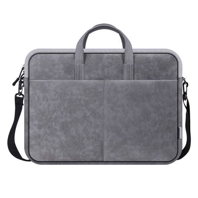 Prenosna torba za prenosne računalnike Defender SOLID (26088) siva elegantna in zanesljiva  15,6 2
