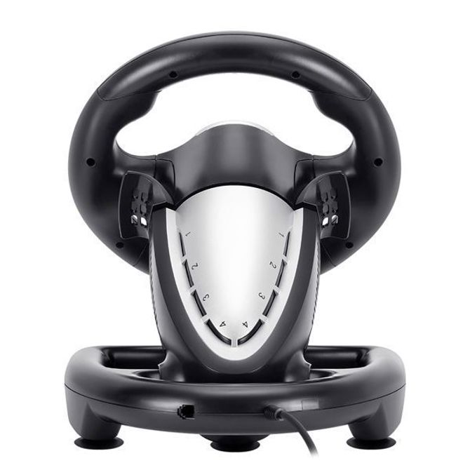 Defender TURBO PRO, 10 gumbov, USB, črn, s pedali, otroški volan  64291 5
