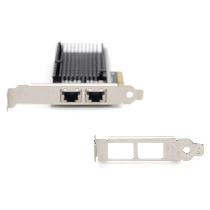 DIGITUS 10Gbps dvojni ethernetni strežniški adapter 6