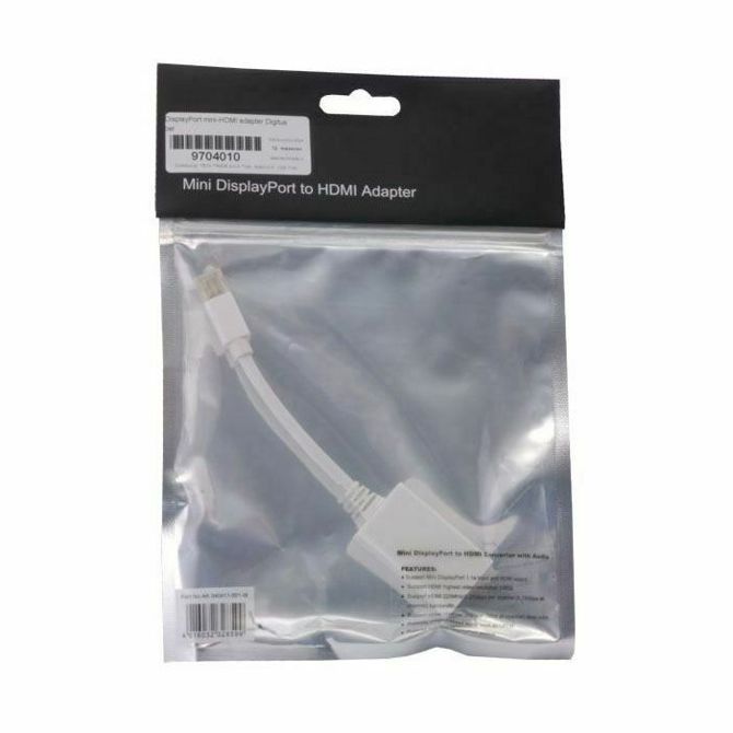 Digitus adapter DisplayPort mini - HDMI + Avdio bel AK-340411-001-W 3