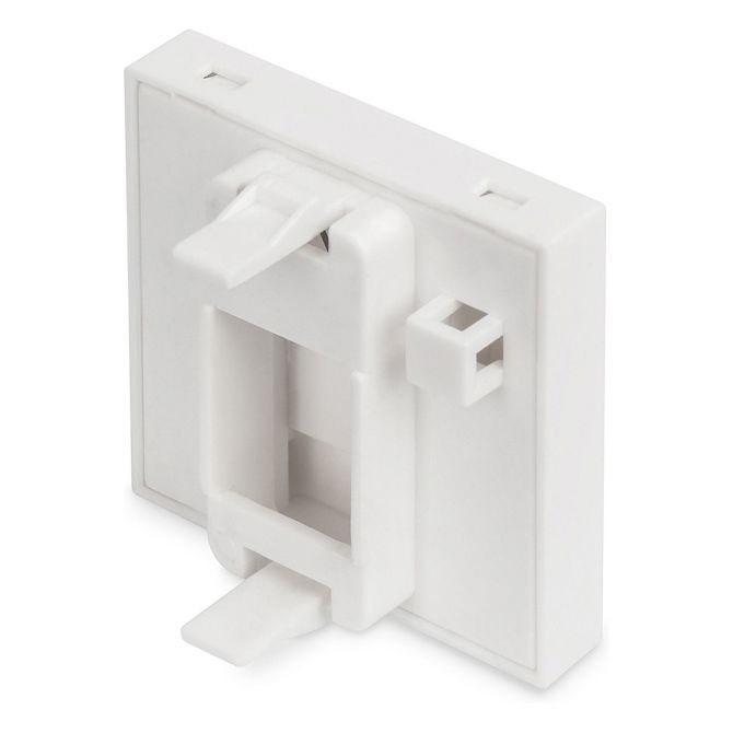 DIGITUS 1-portna pokrivna plošča 45x45mm čisto bela za DN-93802-5 2