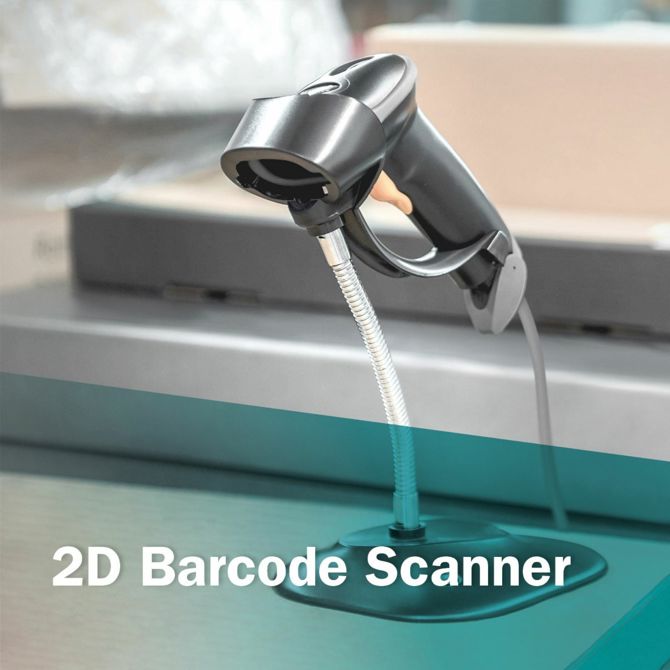 Digitus čitalec za Barcode/QRcode 2D laser USB črn DA-81002 6
