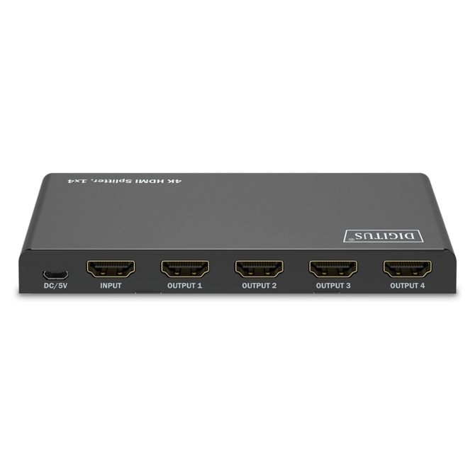 Digitus 4K HDMI razdelilnik 1 vhod > 4 izhod 3