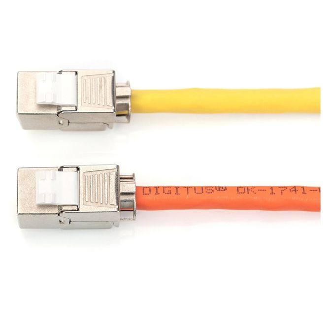 Digitus Keystone CAT6a RJ45 vtičnica AWG 22-26 360° brez orodja, pakiranje 24 kosov 3