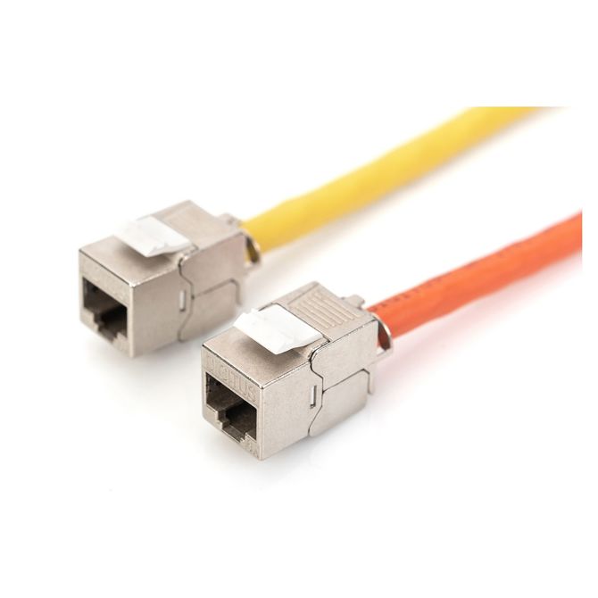 Digitus Keystone CAT6a RJ45 vtičnica AWG 22-26 360° brez orodja, pakiranje 24 kosov 4