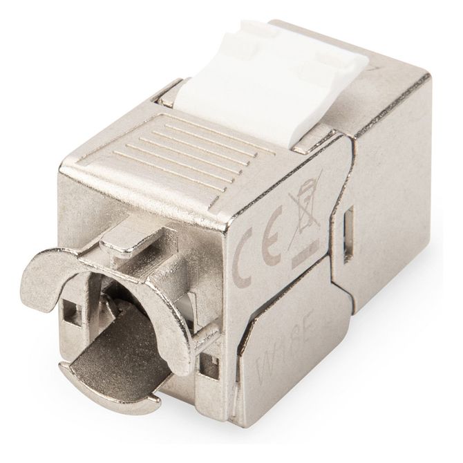Digitus Keystone CAT6a RJ45 vtičnica AWG 22-26 360° brez orodja, pakiranje 24 kosov 5