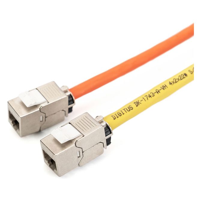DIGITUS Keystone Jack Cat6a RJ45 -> LSA ščitnik 500MHz 3