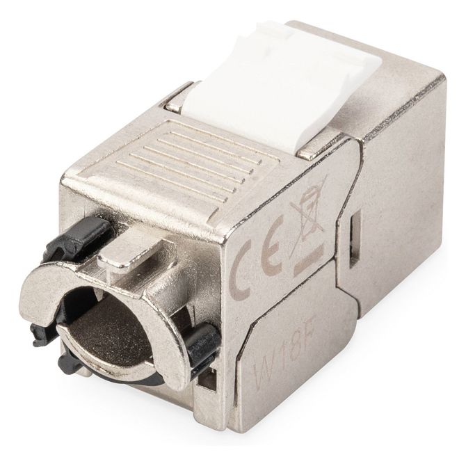 DIGITUS Keystone Jack Cat6a RJ45 -> LSA ščitnik 500MHz 5