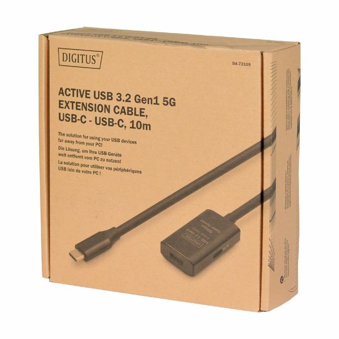 Digitus line extender/repeater USB 3.2 Tip-C 10m DA-73109 5