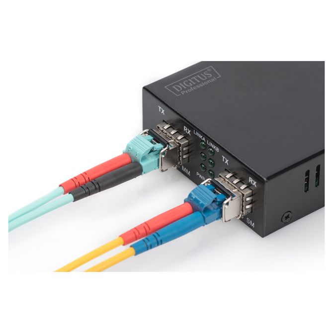 DIGITUS LWL adapter LC dupleksni večmodni SFP modul 1,25 Gbps 2