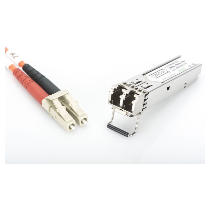 DIGITUS LWL adapter LC dupleksni večmodni SFP modul 1,25 Gbps 3