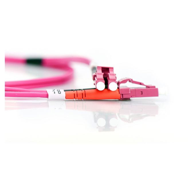 DIGITUS LWL patchkabel LC -> LC 2,00 m večmodni dupleksni OM4 5