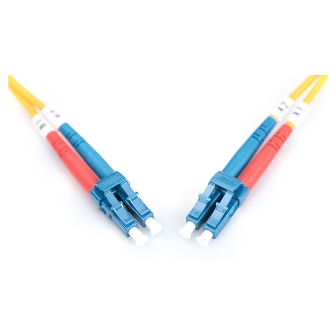 DIGITUS LWL patchkabel LC -> LC 2,00 m enomodni dupleksni OS2 4