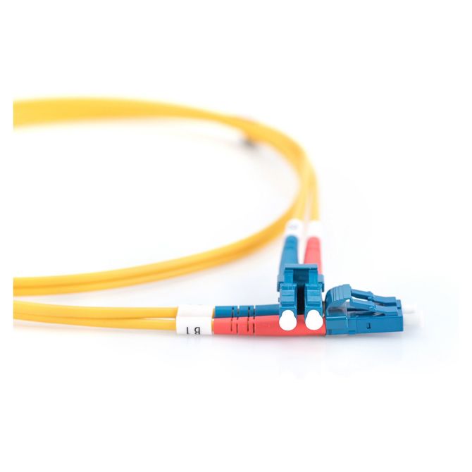 DIGITUS LWL patchkabel LC -> LC 3,00 m enomodni dupleksni OS2 5