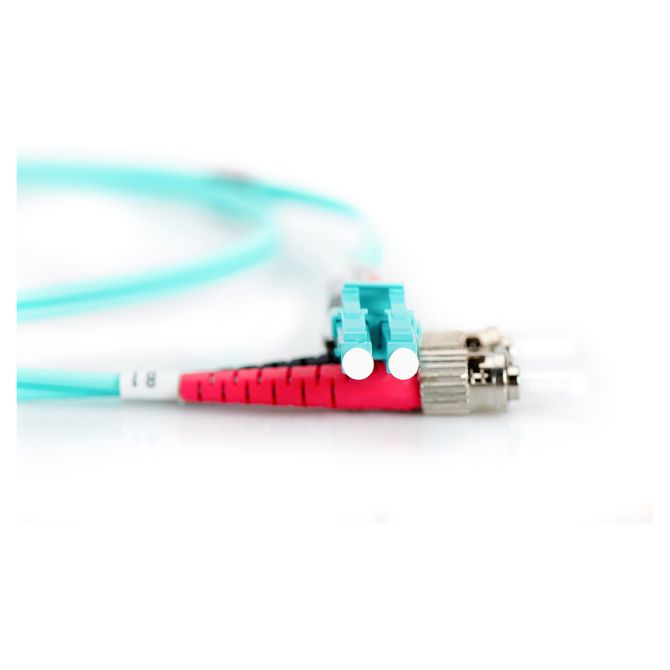 DIGITUS LWL patchkabel LC -> ST 10,00 m večmodni dupleksni OM3 2