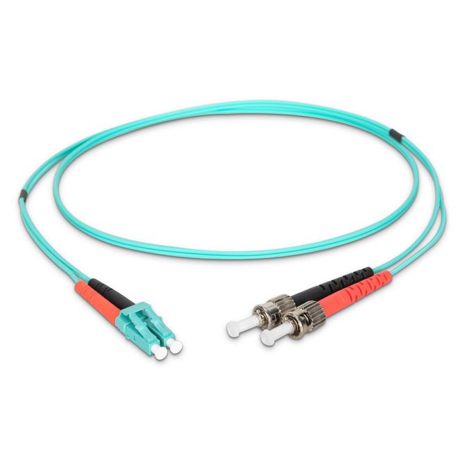 DIGITUS LWL patchkabel LC -> ST 1,00 m večmodni dupleksni OM3 5