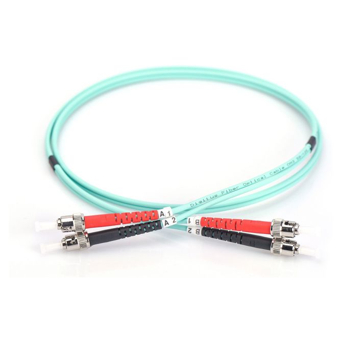 DIGITUS LWL patchkabel ST -> ST 10,00 m večmodni dupleksni OM3 4