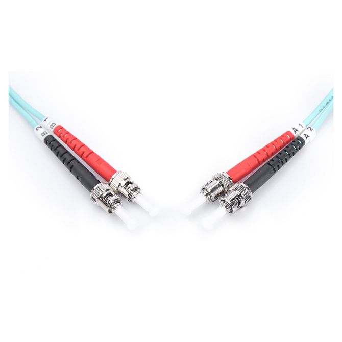 DIGITUS LWL patchkabel ST -> ST 10,00 m večmodni dupleksni OM3 5