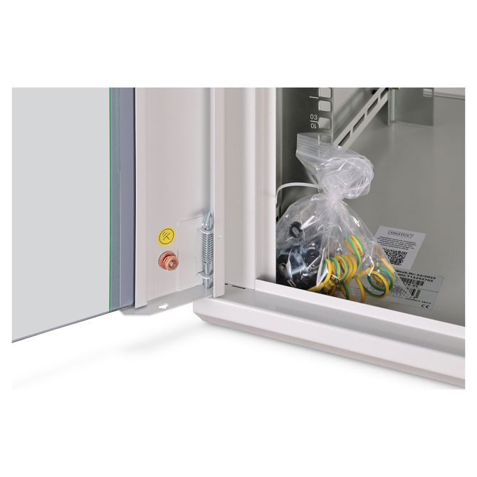 Digitus stensko ohišje 19" 12HE 611x600x600mm, barva siva (RAL 7035) 6