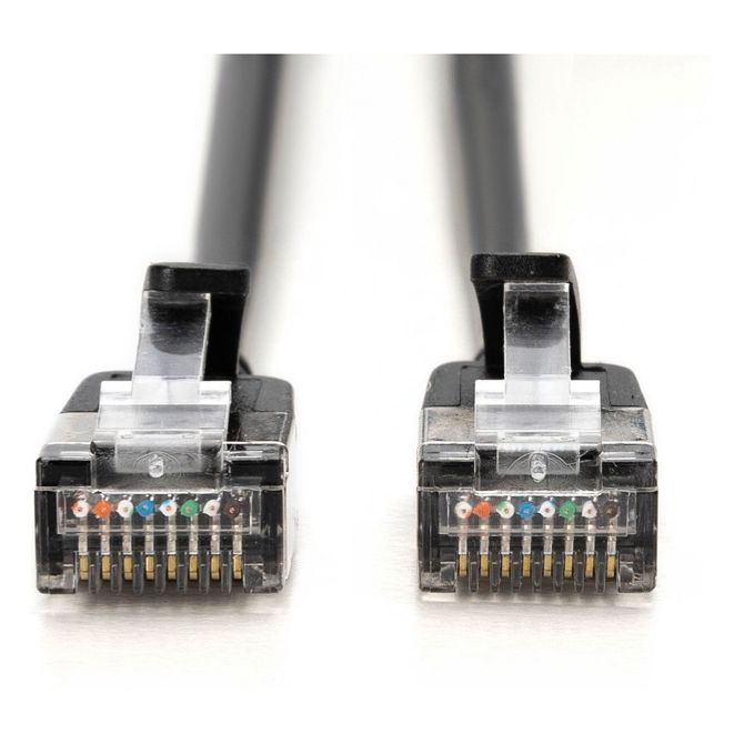 DIGITUS patch kabel CAT 6A F/FTP tanek 1,00 m črn 4