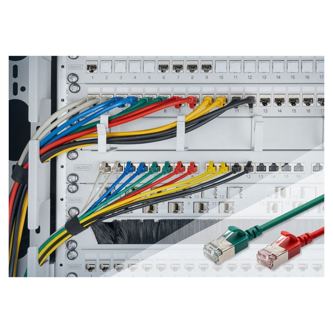 DIGITUS patch kabel CAT 6A F/FTP tanek 1,50 m zelen 3