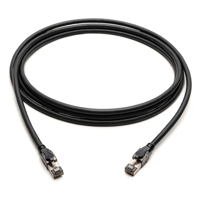 DIGITUS patch kabel CAT 8.1 S/FTP 2,00 m črn 2