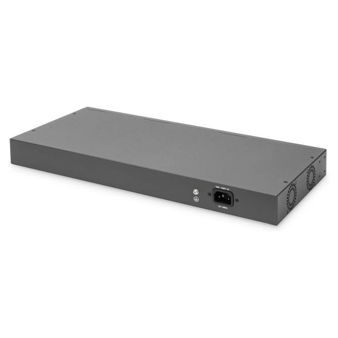DIGITUS stikalo 16-port 10/100 250W PoE neupravljano črno 2