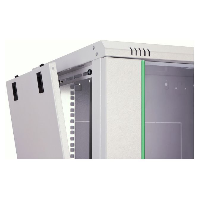 DIGITUS stenska omarica Dynamic 12U 638,4x600x450mm siva 6