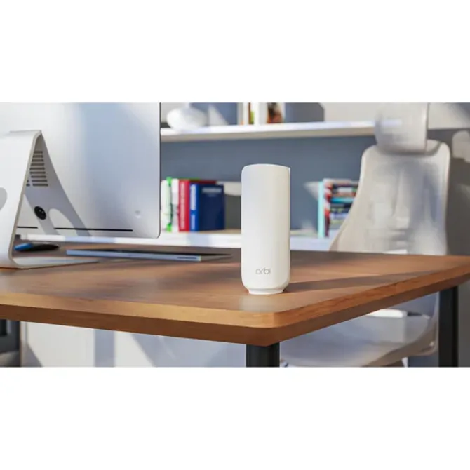 Dostopna točka Netgear Orbi 370 serija WiFi 7, dvopasovna, 2x dostopni točki, WPA3, do 240 m² 2