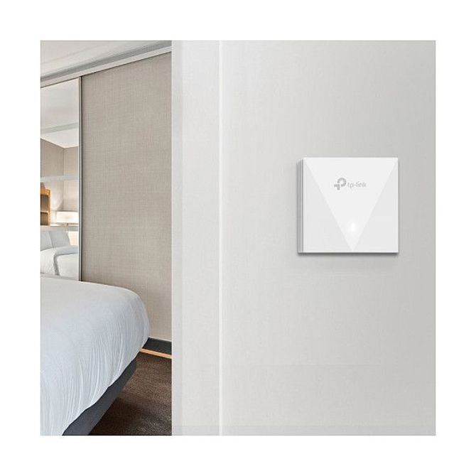 Dostopna točka TP-Link EAP650-Wall Wi-Fi 6, 2402 Mb/s, MU-MIMO, PoE, montaža na steno, bela 5