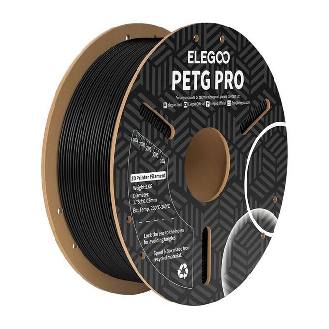 ELEGOO PETG Pro filament (črn) 2