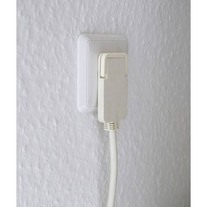 Električni podaljšek [ ploščati varnostni vtič - varnostna vtičnica] bele barve 10 m Brennenstuhl 1168980210 5