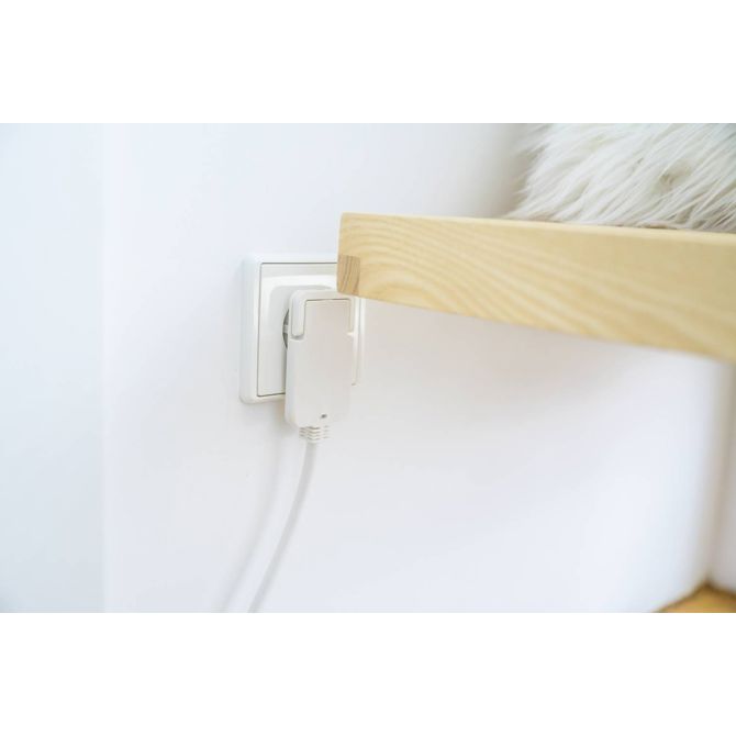 Električni podaljšek [ ploščati varnostni vtič - varnostna vtičnica] bele barve 3 m Brennenstuhl 1168980230 6