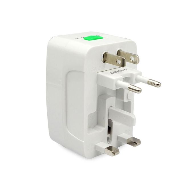 Električni potovalni adapter vtič EU all in one cel svet 3