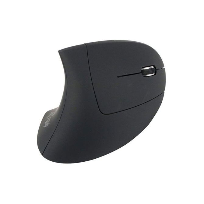 Ergonomska brezžična miška Equip 245110, USB-sprejemnik, črna 2
