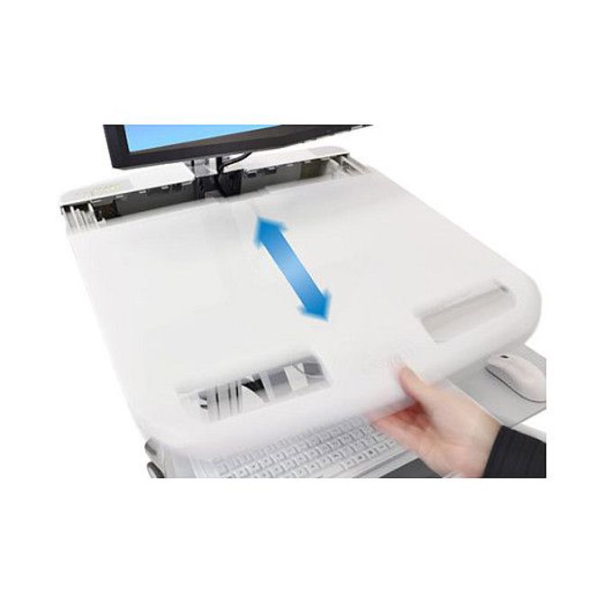 Voziček ERGOTRON StyleView z LCD-roko, SLA pogon, 9 predalov, EU 4