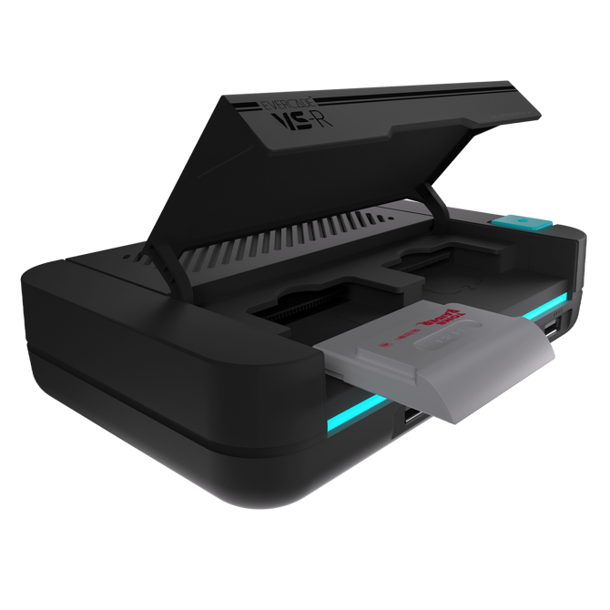 EVERCADE VS-R CONSOLE WITH TOMB RAIDER COLLECTION 1 3