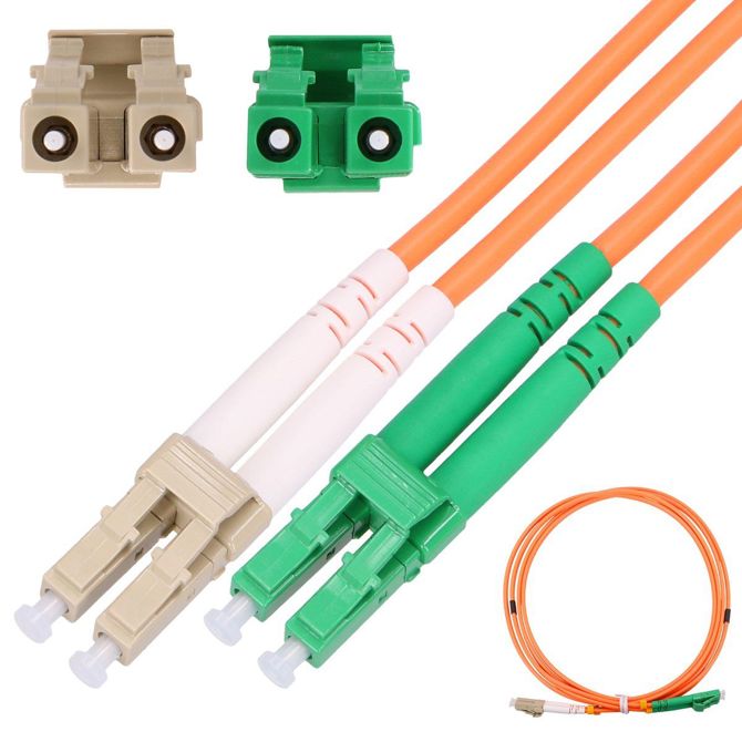 Extralink LC/UPC-LC/APC | Patchcord | Multimode, OM2, Duplex, 3mm, 2m 4