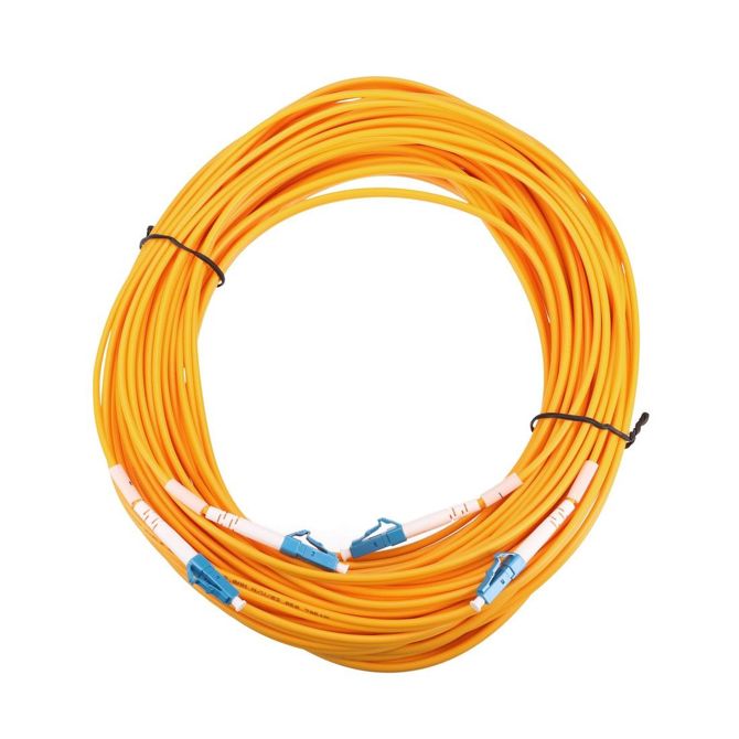 Extralink LC/UPC-LC/UPC | Patchcord | Single Mode, Duplex, G652D, 3mm, 10m 2