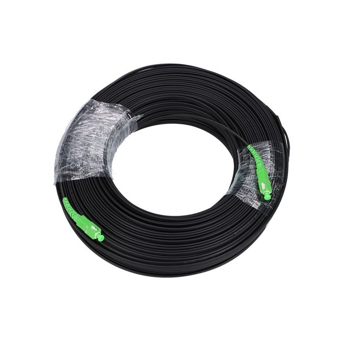 Extralink SC/APC-SC/APC Flat | Patchcord | padec, enojni način, Simplex, G.657A2, 80 m 2