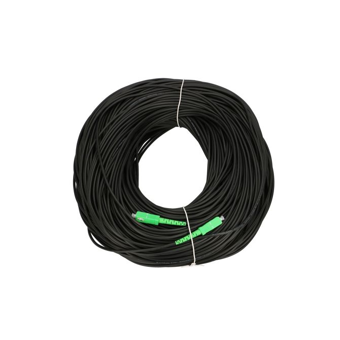 Extralink SC/APC-SC/APC | Patchcord | Round, drop, single mode, Simplex, G.657A2, 150m 2