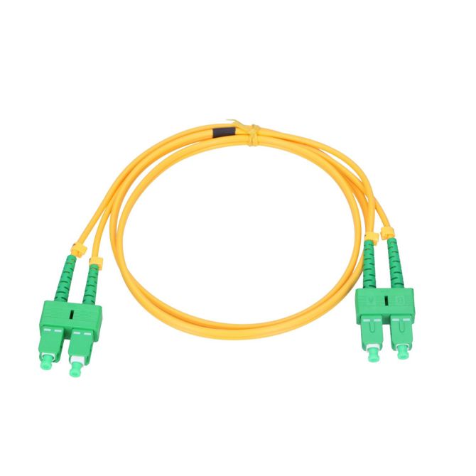 Extralink SC/APC-SC/APC | Patchcord | Single mode, Duplex, G.657A1, 3mm, 5m 2