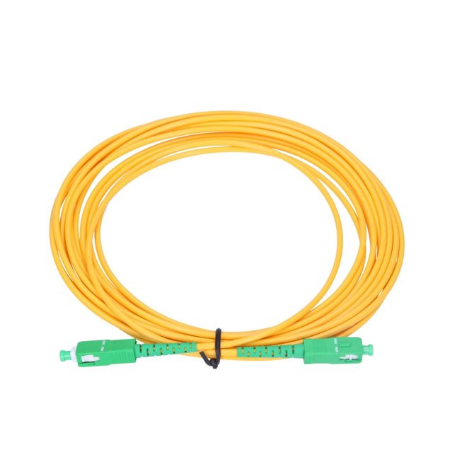 Extralink SC/APC-SC/APC | Patchcord | Single mode, Simplex, 3mm, 7m 2