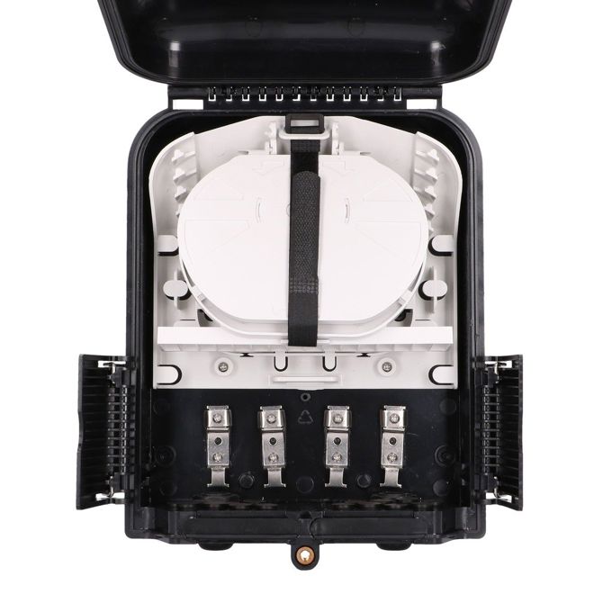 Extralink Selene | Fiber optic closure | 16 core, Black 6
