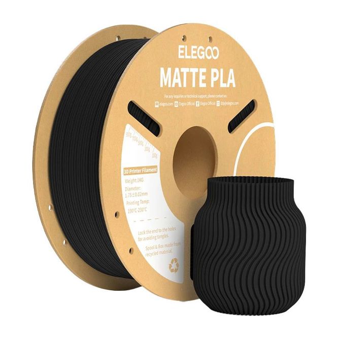 Filament PLA mat ELEGOO (črn) 3