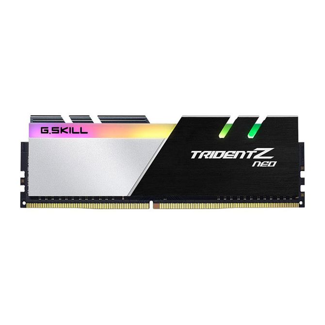 RAM za računalnike G.Skill Trident Z Neo 32 GB (2x16 GB), DDR4, 3200 MHz, CL16, Intel XMP, osvetlitev rdeča/zelena/modra 3