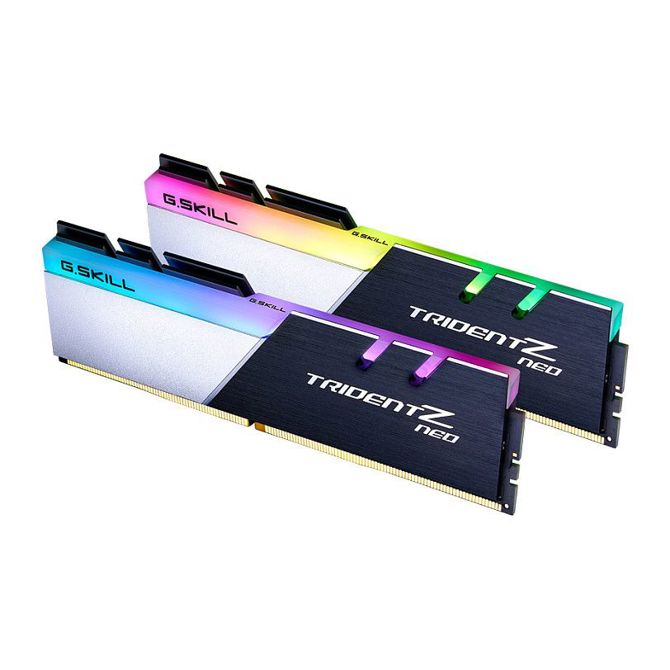 RAM za računalnike G.Skill Trident Z Neo 32 GB (2x16 GB), DDR4, 3200 MHz, CL16, Intel XMP, osvetlitev rdeča/zelena/modra 4