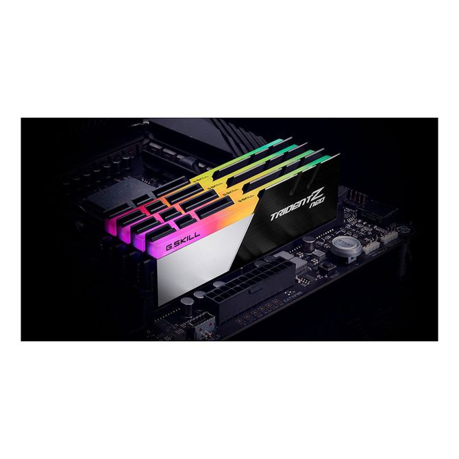 RAM za računalnike G.Skill Trident Z Neo 32 GB (2x16 GB), DDR4, 3200 MHz, CL16, Intel XMP, osvetlitev rdeča/zelena/modra 5